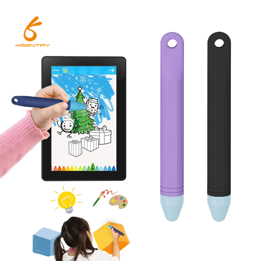 Kids drawing stylus  Children's silicone stylus  Magnetic stylus for iPad  Food-grade silicone stylus  Cute stylus for kids  Touch screen pen for toddlers  Safe stylus for children  Fun drawing stylus est stylus for kids iPad  Non-toxic stylus for toddlers  Magnetic pen for Android tablet  Easy-grip stylus for children  Doodle pen for kids